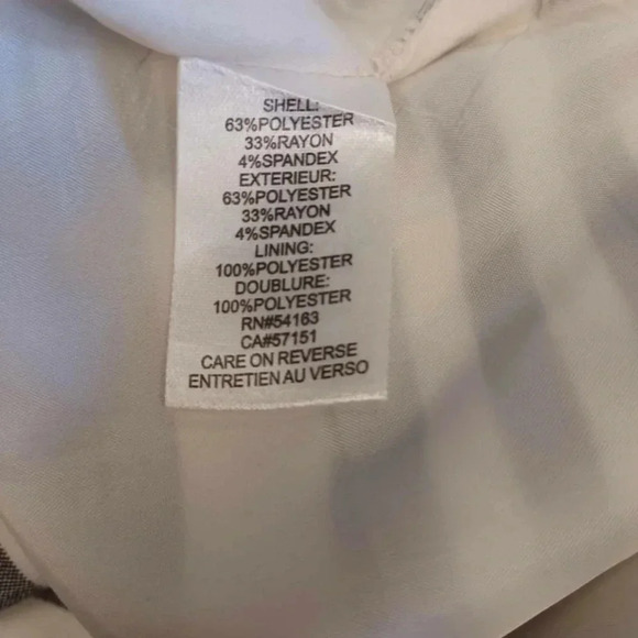 Calvin Klein Grey & White Striped Belted Empire Waist
Sleeveless Sheath Dress 2 - Picture 7 of 10